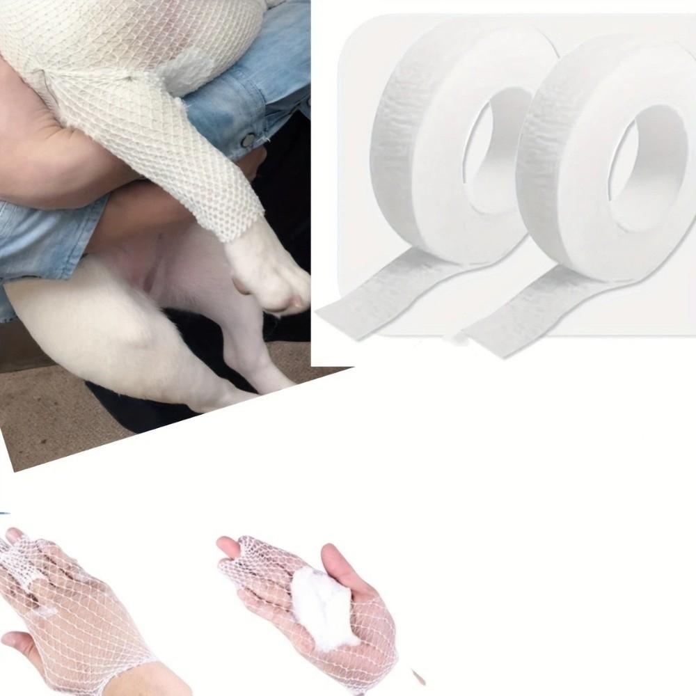 Elastic Pet Protection Cover Breathable Knee Paw Net Sleeve Pet Mesh Bandage Spayed Pet