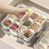 With Lid Spice Container With 12 Compartment Divided Serving Tray Sweets Vegetables Biscuits Nuts