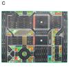 Game Mat Non-deformed Fine Workmanship Plastic Thickened City Traffic Parking Lot Picnic Mat Toy for Kids