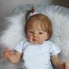 50 см Reborn Baby Doll 3D окрашенная кожаная кукла с реалистичными ручными имплантированными волосами куклы игрушка для детей подарок