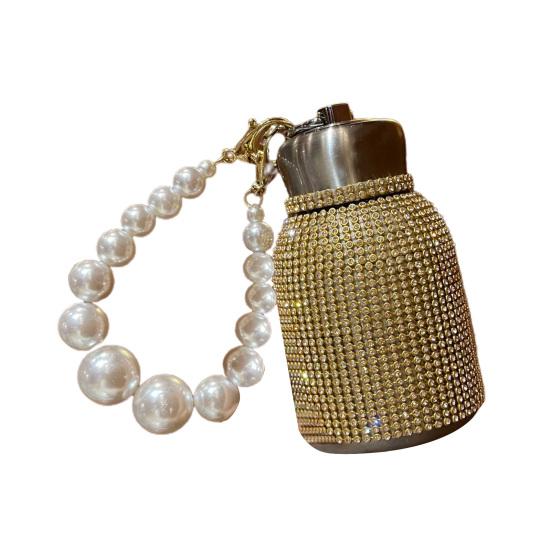 300 мл изолированный стакан со стразами и шипами, герметичный термостойкий изолированный стакан из нержавеющей стали 304, офисная