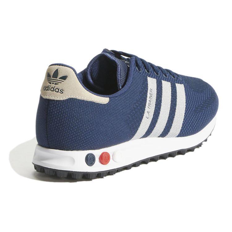 Adidas Кроссовки LA Trainer Weave темно-синие унисекс Collegiate-Navy Footwear-White M21357