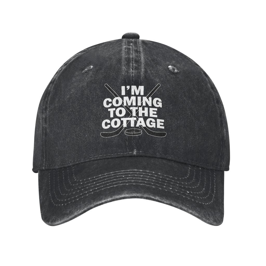 Im coming to the cottage Casual Baseball Cap Heated Rivalry Hunting Camping Hats Women Men Streetwear Baseball Caps