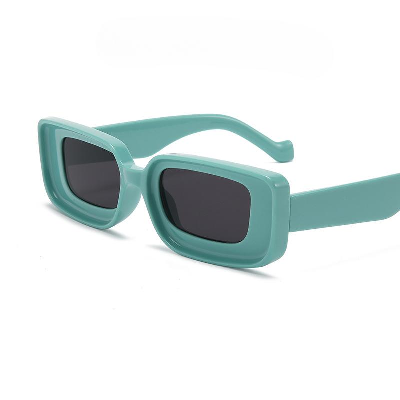 Маленькие солнцезащитные очки в коробочке, женские индивидуальные модные солнцезащитные очки в коробочке, мужские вогнутые очки