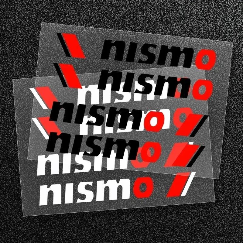 2025 For Nissan 4PCS Car Door Handle Sticker Auto Badge Accessories For Nissan Nismo Logo Tiida Teana Qashqai Juke X trail Note