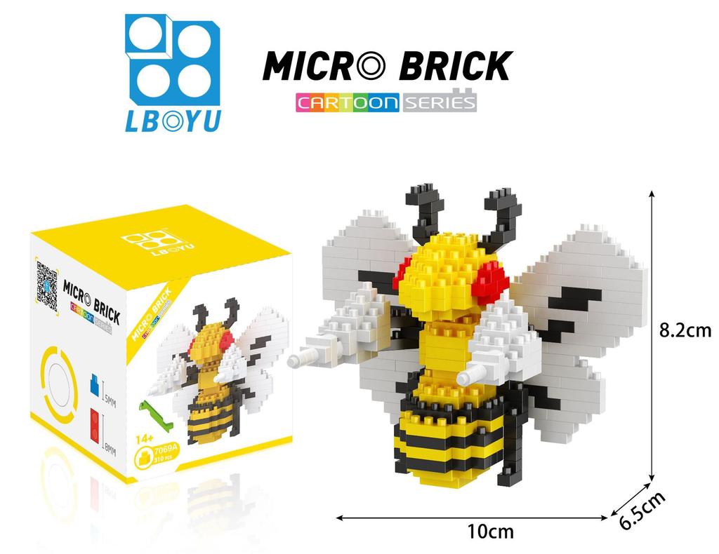 Pokemon Micro Building Blocks LBOYU Jigglypuff Gengar Mudkip Piplup Raichu Bulbasaur Pikachu Mini Brick Figures Toy  For Kids