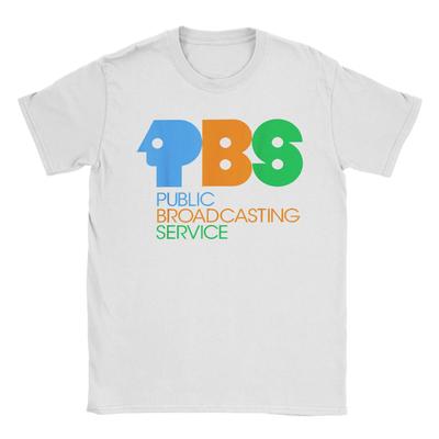 Мужская футболка Protect P.B.S Save Public Broadcasting Service Винтажная футболка из 100% хлопка Ностальгия по 80-м Футболки Одежда Подарок