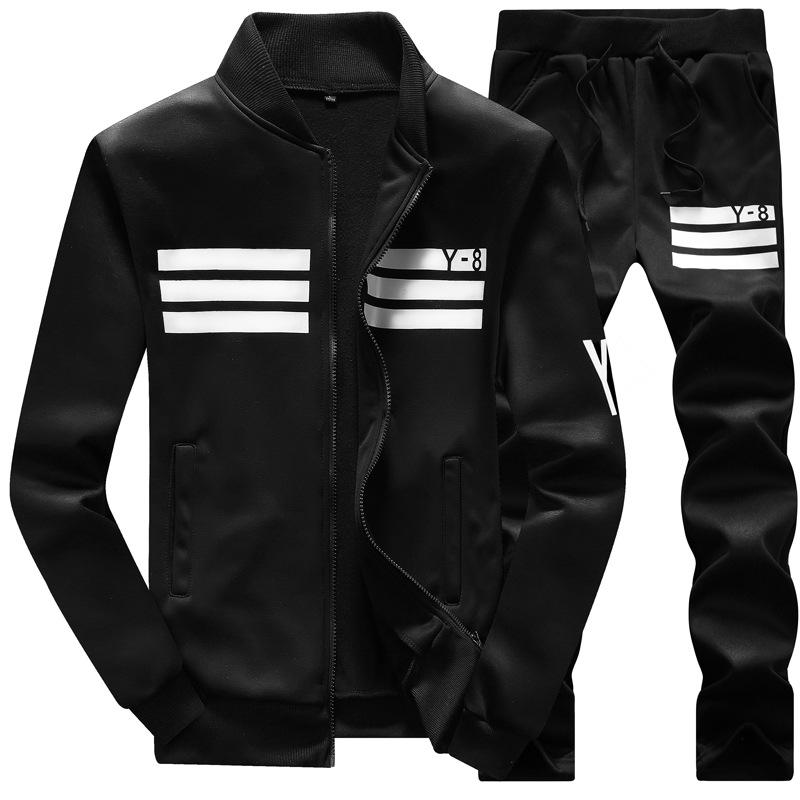 Men's Spring & Autumn Casual Sports Suit - Youth Korean Trend Sweater Jacket