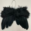 Белый винтажный перо крыло милый шикарный ангел рождественская елка украшение подвесное украшение для дома/вечеринки/свадьбы украшения валентинки