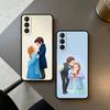 Чехол для телефона с фанартами Колина и Пенелопы для Samsung S25,24,23,22,30,21,10,9,Ultra,Plus,Lite,FE,4,5 G Мягкий черный чехол