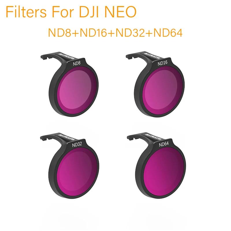 Lens Filter For DJI Neo ND Filters Set Camera Lens Filter Kit ND MCUV HD Optical Glass Filter Accessories