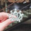 Новые детские диадемы короны для маленьких девочек стразы хрустальная корона сердце принцесса аксессуары для вечеринок украшения для волос украшения