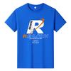 Футболка с короткими рукавами Reason Pattern для мужчин, 100% хлопок, повседневная футболка, большой размер
