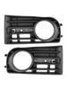 1 Pair Front Bumper Fog Light Grill Cover Bezel For VW Golf V MK5 2005-2009