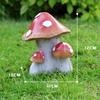 Cartoon Simulation Large Mushroom Decoration Outdoor Garden Courtyard Landscape Ornament