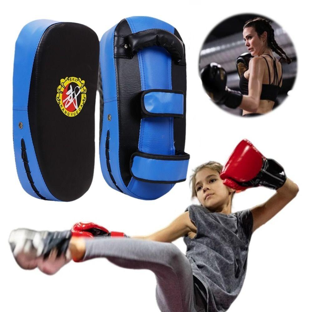 Утолщенная подушка для карате, изогнутая мишень для бокса и кикбоксинга, профессиональная подушка-щит для отработки ударов, детская