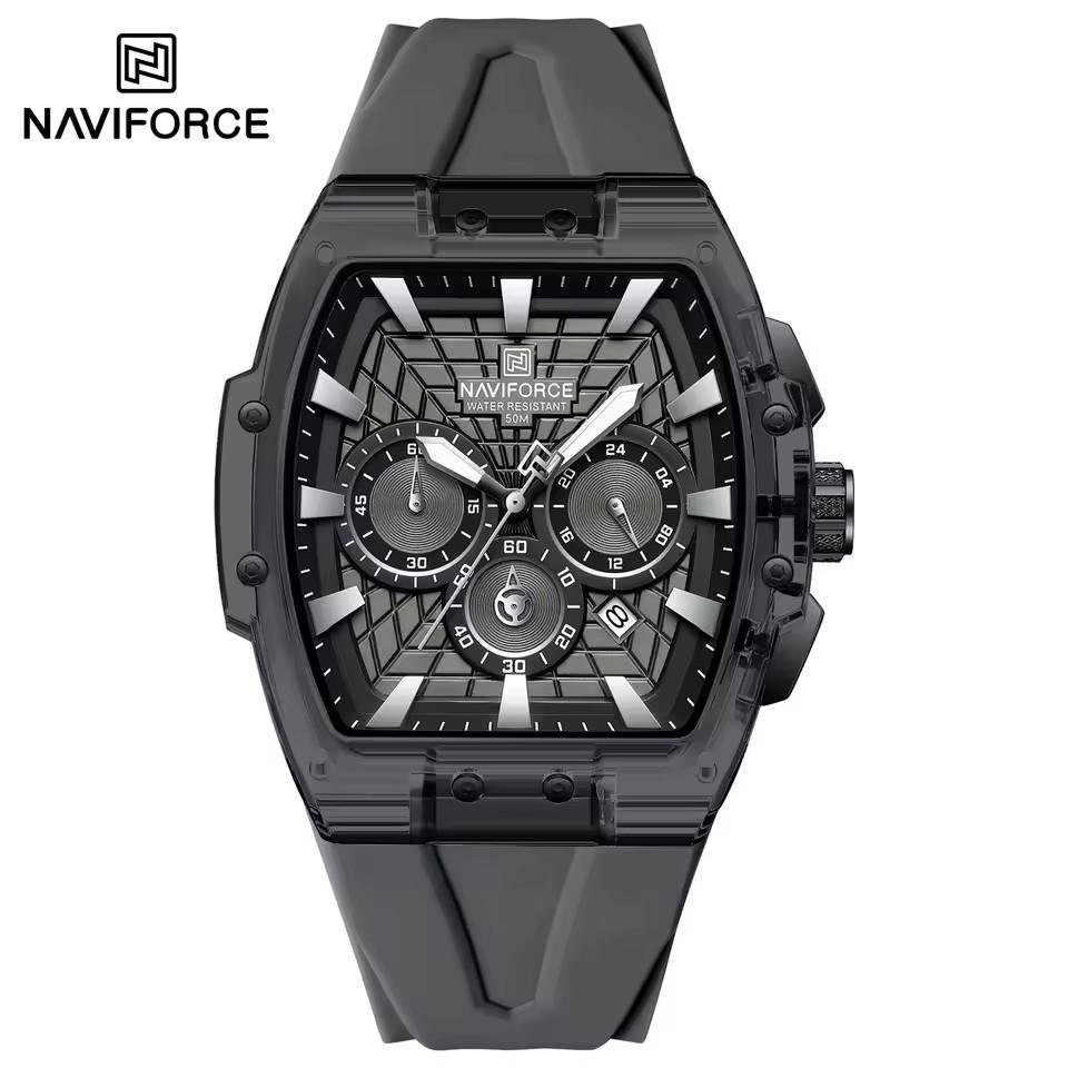 Мужские кварцевые часы-хронограф NAVIFORCE NF6113 Производство в Китае Торговля Мужские Текущие Часы Частная Марка Спортивные Часы