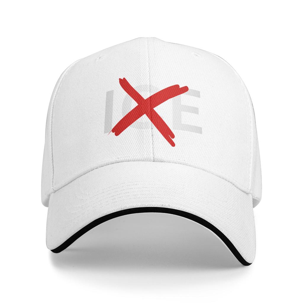 Anti ICE Abolish Ice Logo Baseball Cap Street Style Couple Hip Hop Hats Sun Visor Design Hiking Fishing Baseball Caps Gift