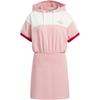 Disney HdL Colorblock Hooded Short Sleeve Dress Women Dress Miracle-Purple Pink JP1437