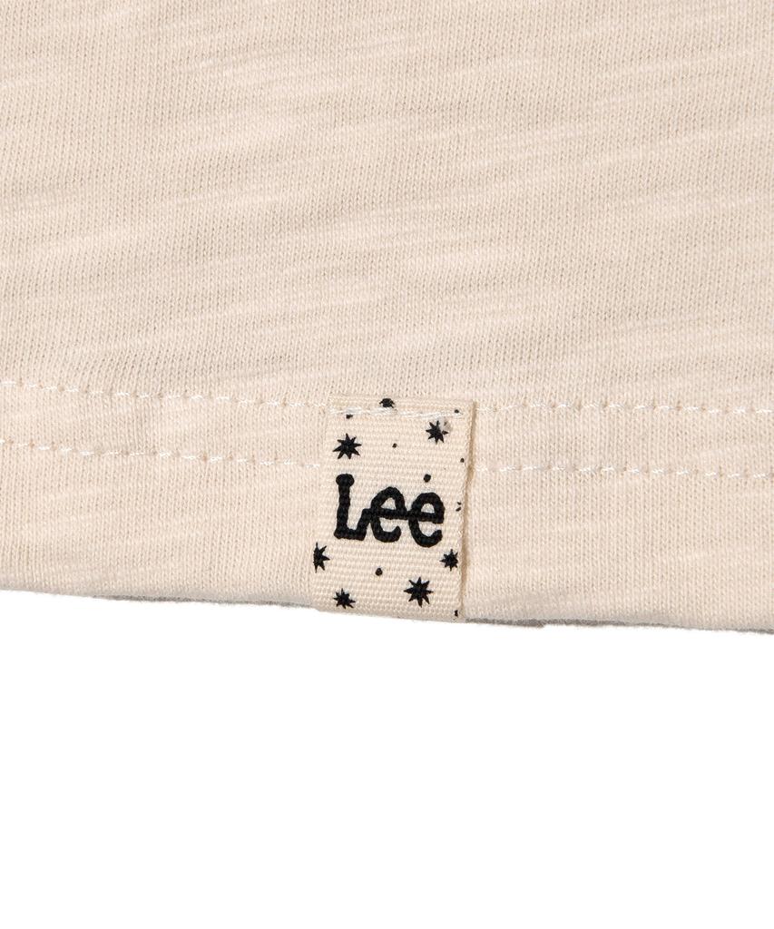 LEE Women Typo Ringer T-Shirt Cream