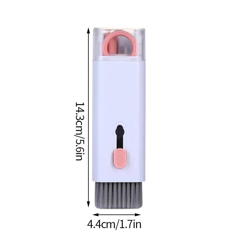 7 In 1 Portable Multi-function Laptop Keyboard Cleaning Brush Set Mobile Phone Earphone Dust Removal Brush
