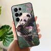Панда Животное Милый Медведь Мягкий Чехол Для Samsung Galaxy S21 S22 S23 S24 S25 Ultra S9 S10 Plus S20 FE S24 FE Чехол Для Телефона