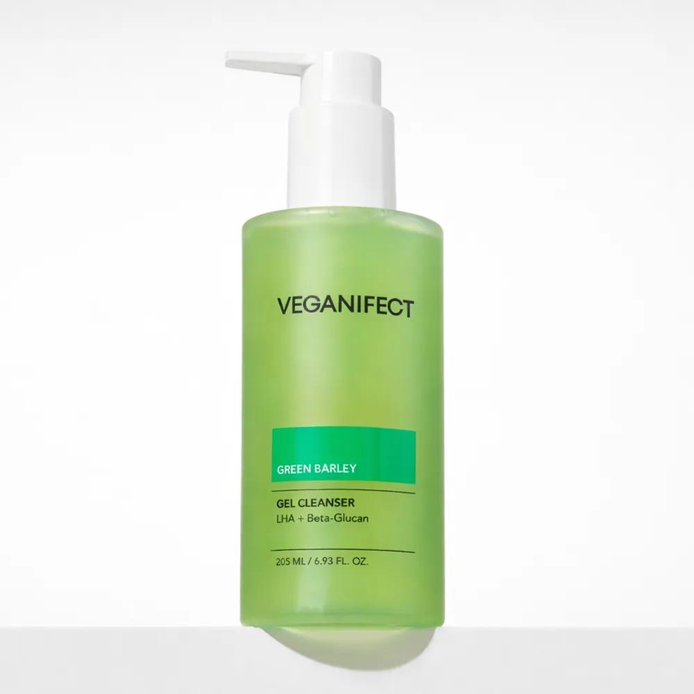 veganifect Green Barley LHA Gel Cleanser 205ml Set (+Cleansing Oil 20g)