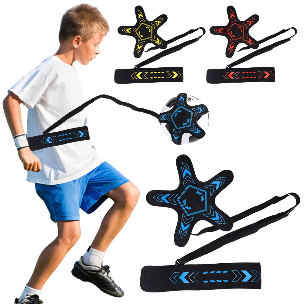 Футбольный тренажер для ударов, футбольный тренировочный пояс, неопреновое футбольное тренировочное оборудование, футбольный тренировочный пояс на талию для детей и взрослых