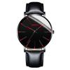 Stylish Men's Quartz Watch with Mesh Band Fashionable  Business Dress Watch