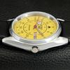 ЯПОНСКИЕ ВИНТАЖНЫЕ ОТРЕМОНТИРОВАННЫЕ МУЖСКИЕ АВТОМАТИЧЕСКИЕ ЧАСЫ SEIKO 5 С ЖЕЛТЫМ ЦИФЕРБЛАТОМ a444668-1