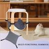 AS60-For Ferret Puppies Cat Hammock Bed Adjustable Cage Accessories Cat Swing Bed For Small Animal Tree Indoor House
