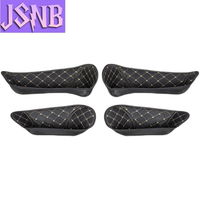 New For Volkswagen Tiguan L/X Modified Interior Door Sockets Door Slots Mats Dust Protection Storage Mats Accessories 17-23 Mode