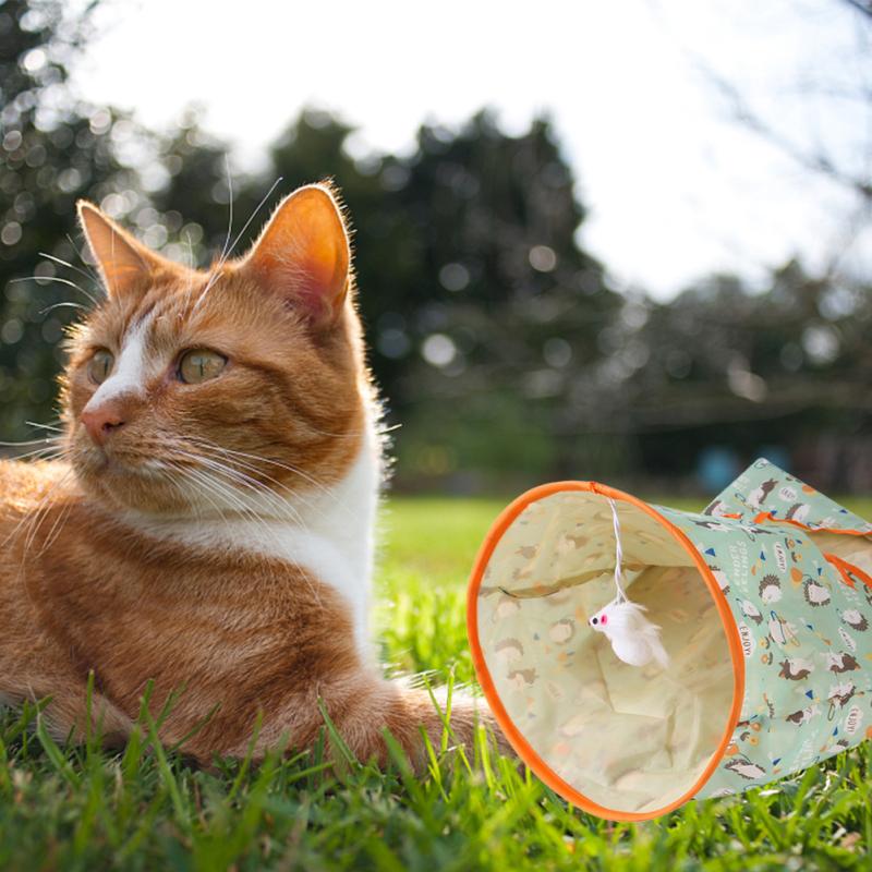 Three-layer Sound Paper Cat Tunnel Interesting Breathable Cat-claw-shaped Hole Tear-resistance
