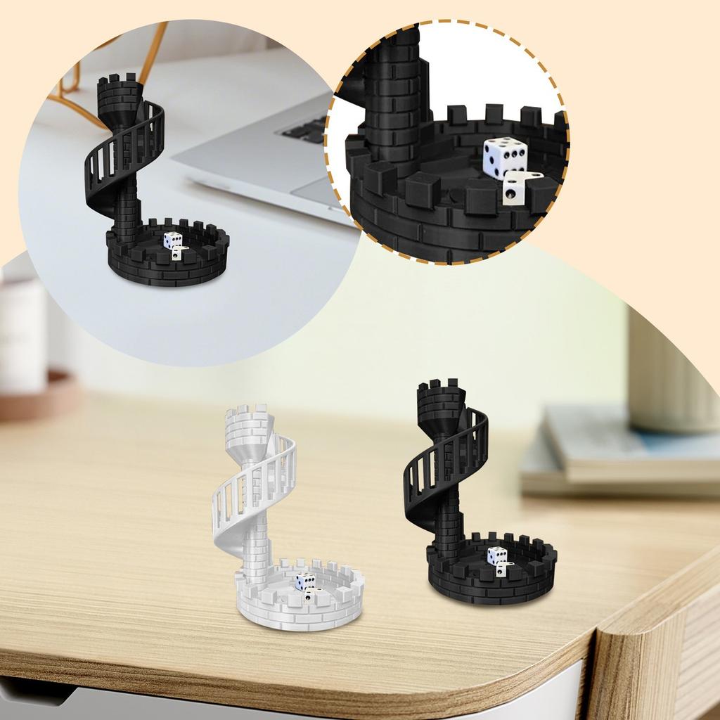 Castle Spiral Staircase Dice Tower, Tabletop Gaming