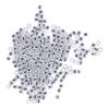 300pcs White Acrylic Number Beads Mixed Numbers 0-9 Loose Beads bulk DIY Beads  Key Chains