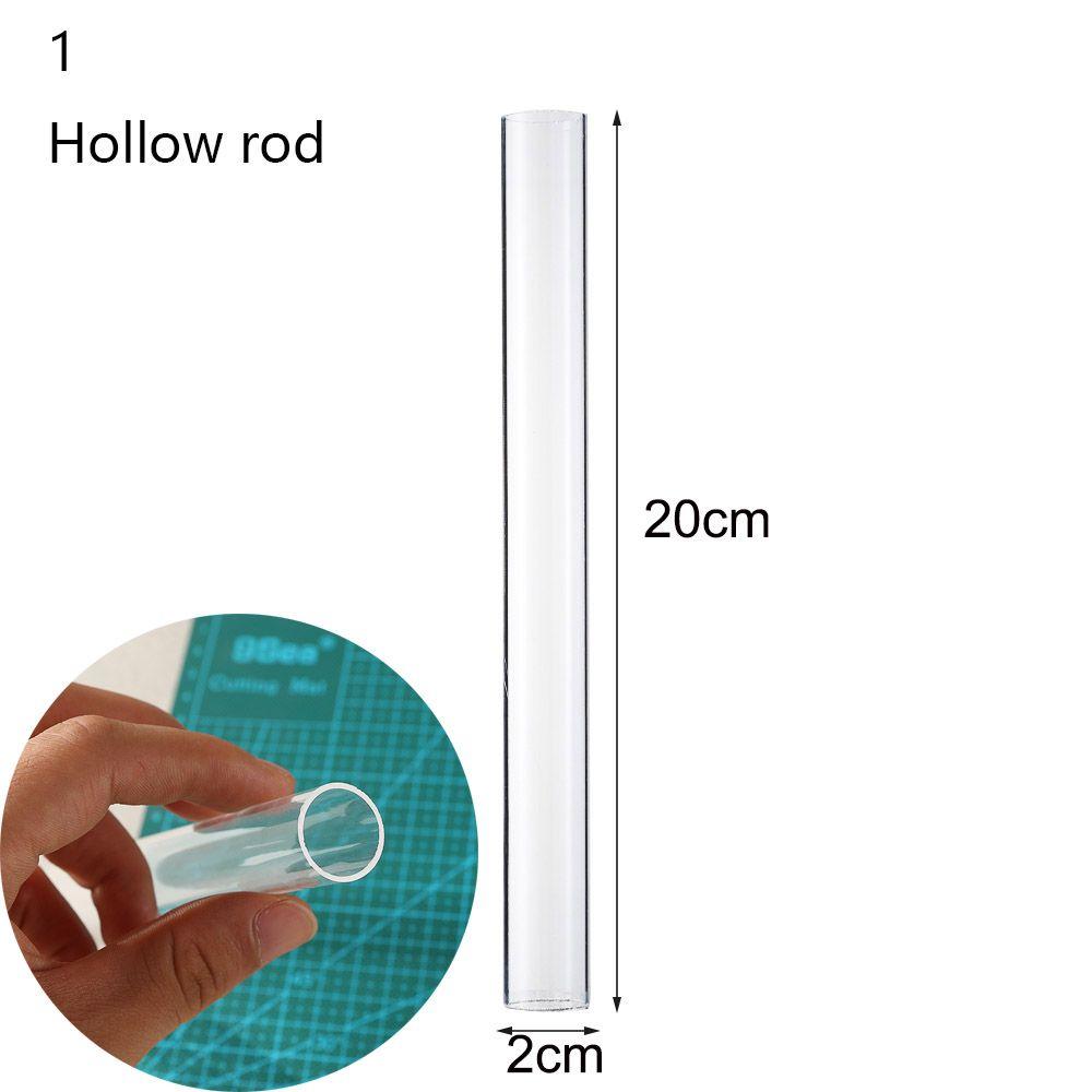Shaping Cylindrical Sticks DiyCraft Acrylic Rod Pottery Tools Transparent Clay Roller