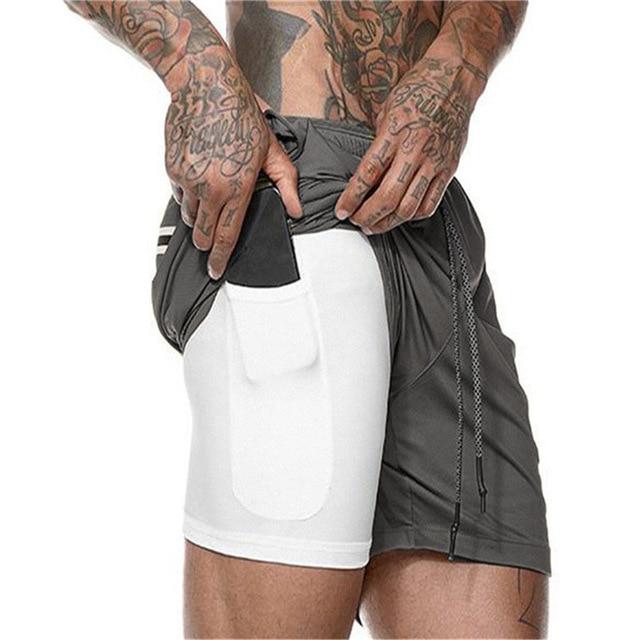 Summer Running Shorts Sports Jogging Fitness Shorts Training Quick Dry Mens Gym Shorts