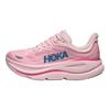 HOKA One One Bondi 9 износостойкие дышащие светоотражающие беговые кроссовки женские розово-голубые 1162012-RSTP