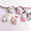 Hello Kitty DIY Accessories: Cute Cartoon Swimsuit Resin Ornament for Phone Cases, Shoe Buckles, and Hair Clips