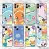 Милый чехол Pokemon EEvee для Apple iPhone 13 Pro Max 12 11 Mini X XS XR SE 2020 7 8 Plus 6 6S 5 5S, мягкий чехол для телефона из ТПУ Funda Sac