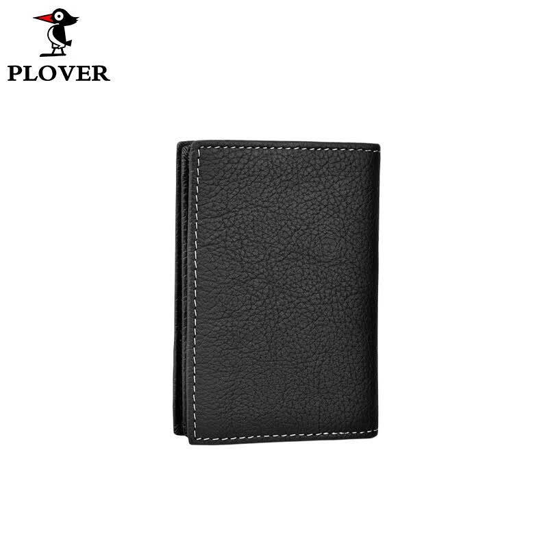 PLOVER Top-Grain Leather Card Holder