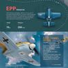 Новый радиоуправляемый самолет с фиксированным крылом, планер из материала EPP, 4-канальный 3D/6G шестиосевой гироскоп, летающий пульт дистанционного управления, электрическая модель самолета, детская игрушка