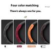 mkvg8 For Mitsubishi Outlander Pajero Asx Colt Lancer EX Evolution X L200 Triton RALLIART Car Suede Carbon fiber Steering Wheel Cover