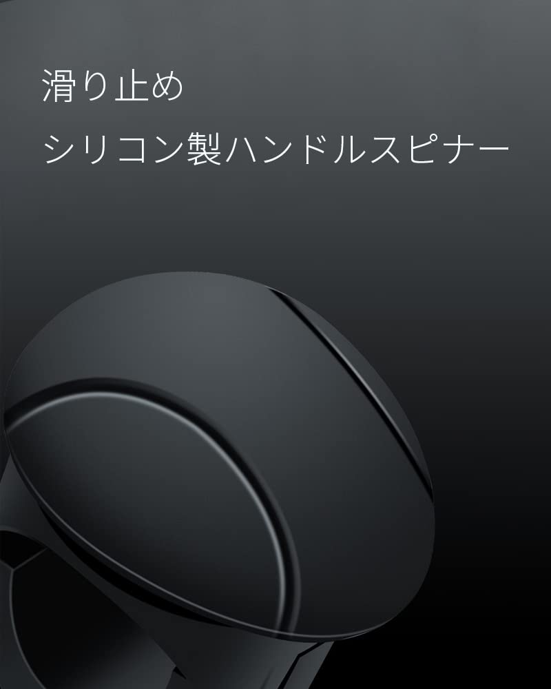 Renjzle Steering Wheel Spinner, 2024 Improved Model, Silicone Spinner Handle, Bearing Construction, 360 Degree