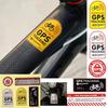 1/2/3/4 шт. Наклейка-сигнализация для GPS-слежения MTB Дорожный велосипед Скутер Мотоцикл Противоугонная наклейка Предупреждающая Светоотражающая наклейка для велосипеда