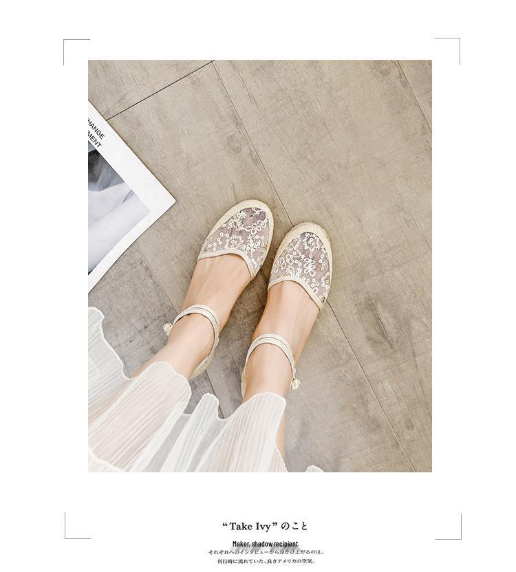 Универсальные женские летние босоножки на танкетке: Туфли на высоком каблуке с ремешком, закрытым носком, дышащей сеткой и шнуровкой с пряжкой.