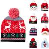 Christmas Button Snowman Children's Wool Hat Warm Baby Hat