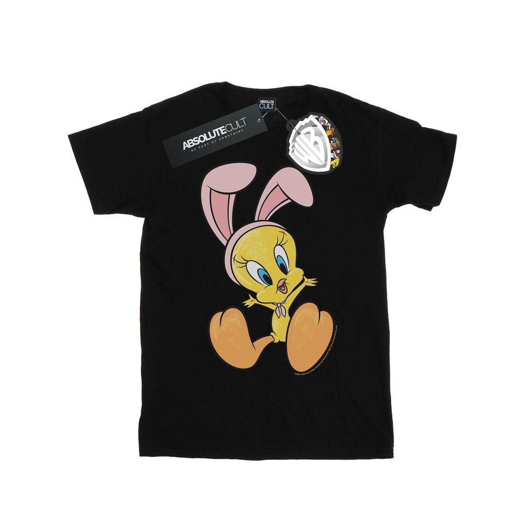 Looney Tunes Mens Tweety Pie Bunny Ears T-Shirt