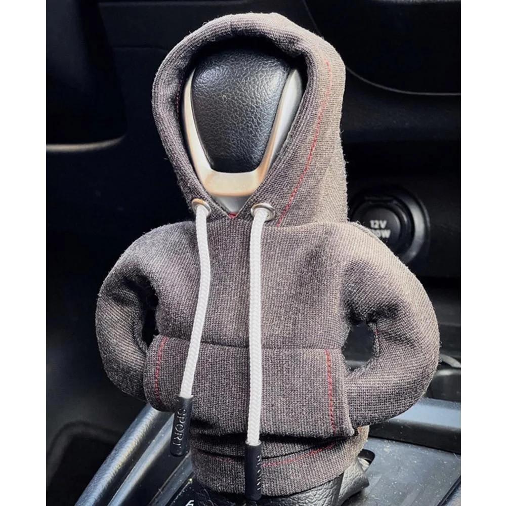 Universal Hoodie Car Gear Car Shift Lever Cover Change Lever Sweatshirt Gearshift Cover Hoodie Gear Knob Sweater Car Decorations