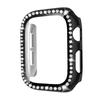 Пластиковый чехол со стеклом и бриллиантами для Apple Watch 10 46 мм 42 мм Аксессуары HD Закаленное защитное стекло Жесткий бампер Чехол для iWatch Series 10